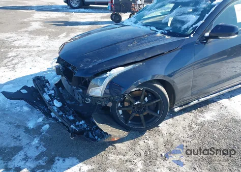 2018 Cadillac Ats Premium Luxury из США, поврежденный, VIN 1G6AK5SS6J0106001